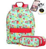 Kit Mochila De Costas Estojo Pincéis Maquiagem Minnie 51918