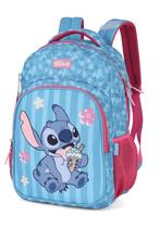 Kit Mochila De Costas Estojo Triplo da Lilo Stitch e Angel Pink Kit Mochila De Costas Estojo Triplo da Lilo Stitch e Angel Pink