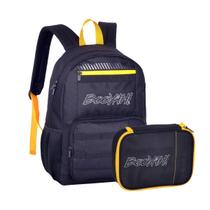 Kit Mochila De Costas Free Fire Booyah Porta Notebook Escolar Com Estojo Box Pra 36 Pens Juvenil Escolar Licenciado Clio