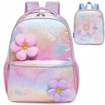 Kit Mochila de Costas Infantil Pack Me Daisy + Lancheira