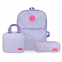 Kit Mochila de Costas Juvenil Feminina Margarida Kit Mochila de Costas Juvenil Feminina Margarida