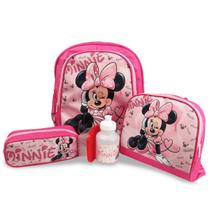 Kit Mochila de Costas Minnie Tam M