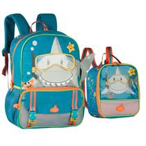Kit Mochila De Costas Tubarão A Boca Abre Estilo Shark Com Lancheira Térmica Infantil Ideal Para Escola E Passeios Clio Kit Mochila De Costas Tubarão A Boca Abre Estilo Shark Com Lancheira Térmica Infantil Ideal Para Escola E Passeios Clio