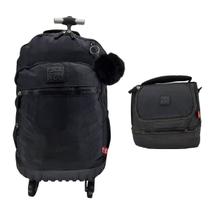 Kit Mochila de Rodinha 360 Lancheira Tactel 7140 - Juvenil Kit Mochila de Rodinha 360 Lancheira Tactel 7140 - Juvenil