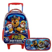 Kit Mochila de Rodinha e Estojo Paw Patrol Xeryus Kit Mochila de Rodinha e Estojo Paw Patrol Xeryus