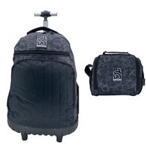 Kit Mochila de Rodinha e Lancheira Up4you 49032 - Juvenil