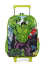 Kit Mochila de Rodinha Infantil Vingadores Luxcel Ref.38002 Kit Mochila de Rodinha Infantil Vingadores Luxcel Ref.38002