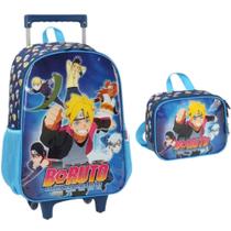 Kit Mochila de Rodinha + Lanch Luxcel Boruto 39602