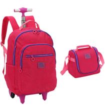 Kit Mochila de Rodinha + Lanch Luxcel Up4you 47232 Kit Mochila de Rodinha + Lanch Luxcel Up4you 47232
