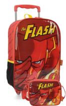 Kit Mochila de Rodinha Masculina The Flash Luxcel Ref.37832