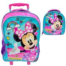 Kit Mochila de Rodinha Minnie Y Grande + Lancheira Xeryus