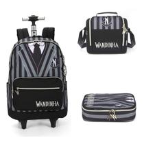 Kit Mochila de Rodinha Wandinha Maxlog 47264 Kit Mochila de Rodinha Wandinha Maxlog 47264