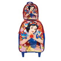 Kit Mochila de Rodinha Xeryus 14 Princesa X1 1106