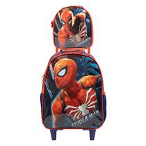 Kit Mochila de Rodinha Xeryus 16 Spider-Man R 1068 Kit Mochila de Rodinha Xeryus 16 Spider-Man R 1068
