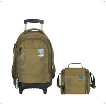 Kit Mochila de Rodinhas e Lancheira Térmica Escolar Infantil Kit Mochila de Rodinhas e Lancheira Térmica Escolar Infantil