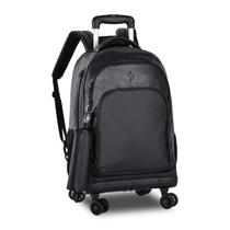 Kit Mochila de Rodinhas Giro 360 Hayup C/ Estojo Simples Executiva Viagem/Escolar - Clio