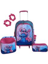 Kit mochila de rodinhas infantil escolar meninas Patrulha canina Skye bolsa frozen lol unicórnio