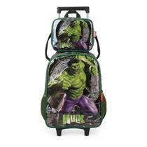 Kit mochila de rodinhas lancheira avengers Kit mochila de rodinhas lancheira avengers