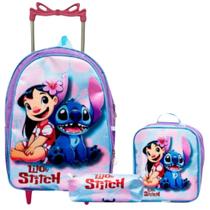 Kit Mochila De Rodinhas Lilo e Stitch Kit Mochila De Rodinhas Lilo e Stitch