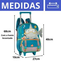 Kit Mochila De Rodinhas Tubarão A Boca Abre Com Lancheira Térmica Infantil Ideal Para Escola E Passeios Clio Kit Mochila De Rodinhas Tubarão A Boca Abre Com Lancheira Térmica Infantil Ideal Para Escola E Passeios Clio