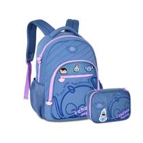 Kit Mochila e Estojo Duplo Stitch Tsum Tsum Meninas Juvenil Kit Mochila e Estojo Duplo Stitch Tsum Tsum Meninas Juvenil