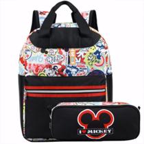 Kit Mochila E Estojo Escolar Infantil Disney- 11972 11973