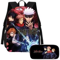 Kit Mochila e Estojo Escolar Jujutsu Volta as Aulas Kit Mochila e Estojo Escolar Jujutsu Volta as Aulas