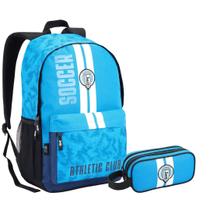 Kit Mochila e Estojo Escolar Masculino Athletic Club