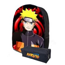 Kit Mochila E Estojo Naruto Infantil Fundamental