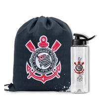 Kit Mochila e Garrafa Corinthians Oficial - Sude Kit Mochila e Garrafa Corinthians Oficial - Sude