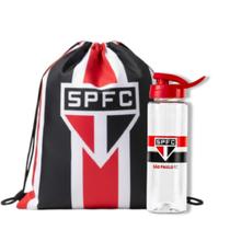 Kit Mochila e Garrafa São Paulo Oficial - Sude Kit Mochila e Garrafa São Paulo Oficial - Sude