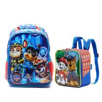 Kit Mochila e Lancheira Escolar Infantil Patrulha Canina 11783 Azul - Xeryus