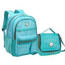 Kit Mochila E Lancheria Feminina Happy Kika KK24M04-L35