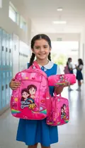 KIt mochila escolar 3 peças