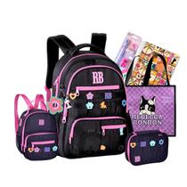 Kit Mochila Escolar Costas Com Diversos Bolsos Rebecca Bonbon Original 2026
