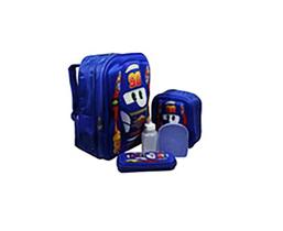 Kit Mochila Escolar Costas Meninos Carros Kit Mochila Escolar Costas Meninos Carros