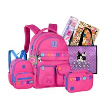 Kit Mochila Escolar Costas Personalizada Rebecca Bonbon Original 2026