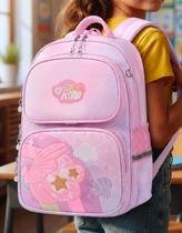 Kit Mochila Escolar Delicada Concha Fofinha + Lancheira e Estojo Infantil Kit Mochila Escolar Delicada Concha Fofinha + Lancheira e Estojo Infantil