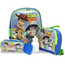 Kit Mochila Escolar Infantil de Costas Tam G Toy Story