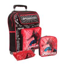 Kit Mochila Escolar Infantil Menino Carrinho Volta As Aulas