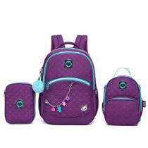 Kit Mochila Escolar Juvenil Feminina Polo One Lancheira Térmica Estojo