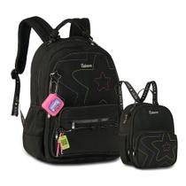 Kit Mochila Escolar Lancheira Luluca Térmica Teen Youtuber