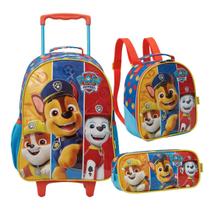 Kit Mochila Escolar Patrulha Canina com estojo e lancheira Kit Mochila Escolar Patrulha Canina com estojo e lancheira