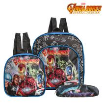 Kit Mochila Escolar Pequena Vingadores Marvel Avengers Costa Kit Mochila Escolar Pequena Vingadores Marvel Avengers Costa