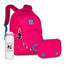 Kit Mochila Escolar Rebecca Bonbon Clio Estojo Grande Box Kit Mochila Escolar Rebecca Bonbon Clio Estojo Grande Box