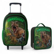 Kit Mochila Escolar Rodinha Infantil Menino + Lancheira Térmica - Envio Imediato - Pikuka Kit Mochila Escolar Rodinha Infantil Menino + Lancheira Térmica - Envio Imediato - Pikuka
