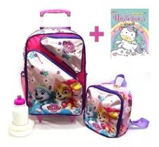 Kit Mochila Escolar Skye & Everest Patrulha G + Lancheira
