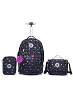 Kit Mochila Escolar Yupe Reforçada Juvenil Espaçosa