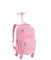 Kit Mochila Estojo e Lancheira Just Glitter Estrela Cadente