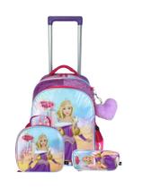 Kit Mochila+Estojo+Lancheira Sweet Girl San Sgc13U14 - Rosa